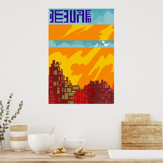 Vlees 2 poster (Keuken)