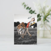 VLEES! Briefkaart (Staand voorkant)