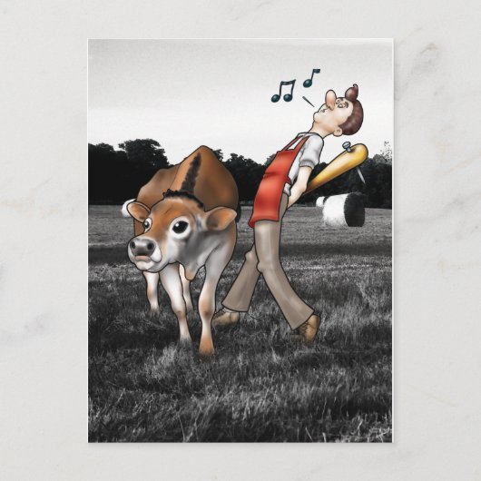 VLEES! Briefkaart (Voorkant)