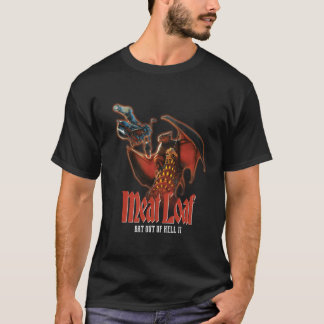 Vlees brood vleermuis op het gebouw t-shirt