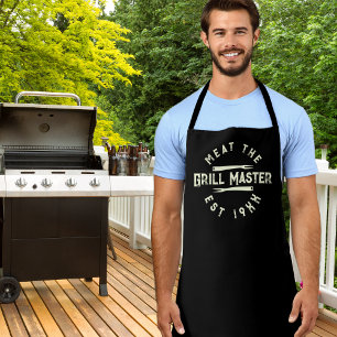 Vlees de Grill Meester BBQ Schort
