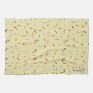 Vlees je vleesgeit theedoek