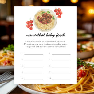 Vlees Pasta - Raad die babyvoeding Spel voor babys