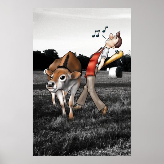 VLEES! Poster afdrukken (Voorkant)