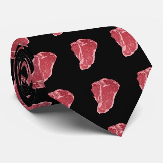 Vlees Stropdas (Opgerold)
