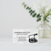 Vleesbijl | Slager Visitekaartje (Staand voorkant)