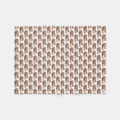 Vleesbrood Vleesblad Aardappelen paddestoel Fleece Deken (Voorkant (Horizontaal))