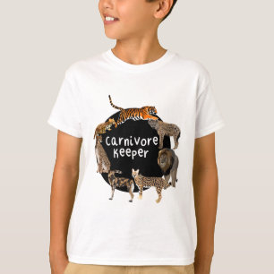 vleesetende oppasser t-shirt