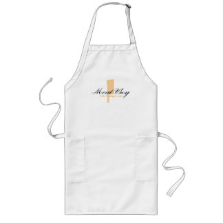 Vleesjongen logo lang apron schort