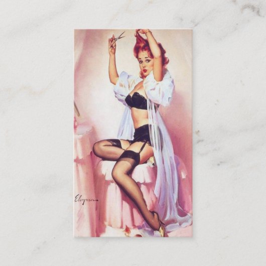 Vleeskapper Visitekaartje (Voorkant)