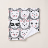 Vleeskatten Bad Handdoek (Wasdoekje)