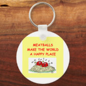 vleeskogels sleutelhanger (Voorkant)