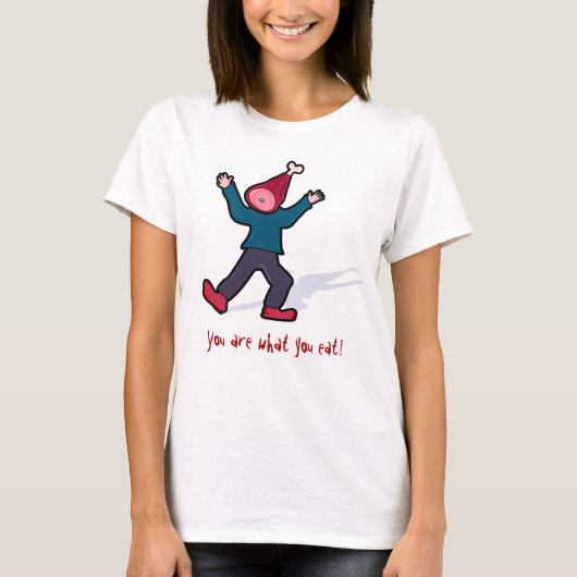Vleeskop T-shirt (Voorkant)