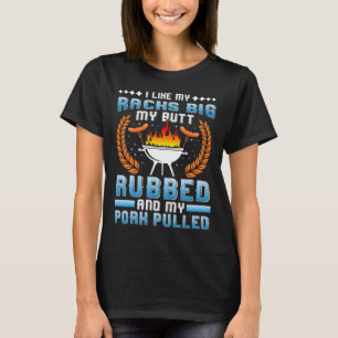 Vleesliefhebber Ik Hou Van Mijn Grote Ribben Getro T-shirt