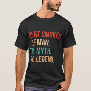 Vleesroker BBQ Roker Grillen Roken Me T-shirt