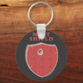 Vleesschild Sleutelhanger (Voorkant)