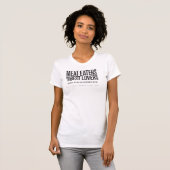 Vleestank bij vrouwen t-shirt (Voorkant volledig)