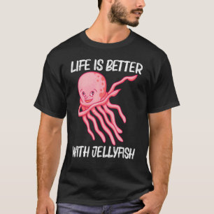 Vleesvissen voor mannen Zee voor kwallen T-shirt