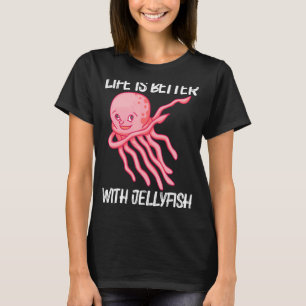 Vleesvissen voor mannen Zee voor kwallen T-shirt