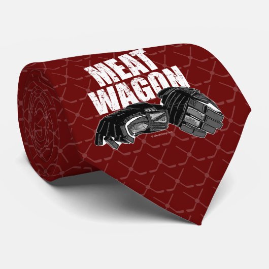 Vleeswagon (Hockey) Stropdas (Opgerold)