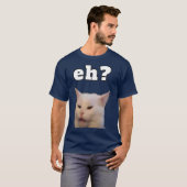 Vlek de kat diner kat meme t-shirt (Voorkant volledig)