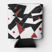 Vlek de rode ballen blikjeskoeler (Voorkant)