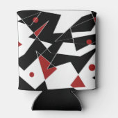 Vlek de rode ballen blikjeskoeler (Achterkant)