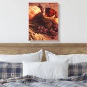 Vlek en bloed canvas afdruk (Insitu (Slaapkamer))