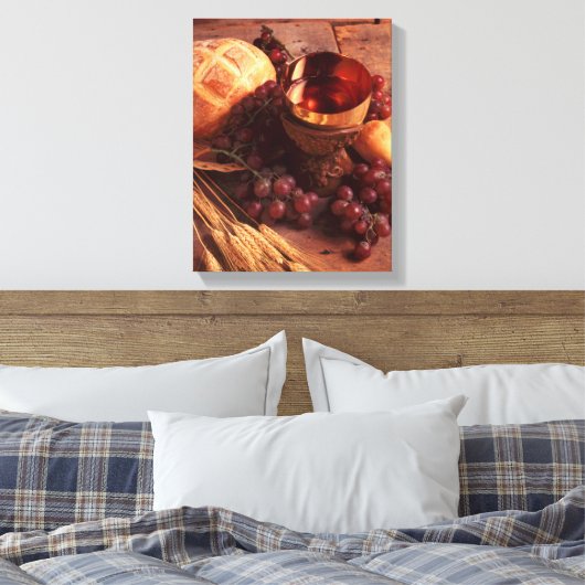 Vlek en bloed canvas afdruk (Insitu (Slaapkamer))