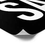 Vlek zo diep dat je uiteindelijk de labagingsatan  poster (Hoek)