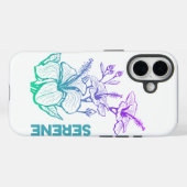 Vlekkeloze Serene Case-Mate iPhone Case (Achterkant (horizontaal))