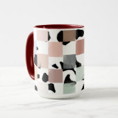 Vlekken en dammen mok (Voorkant links)