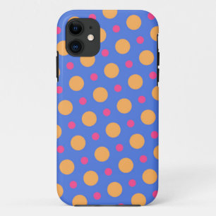 Vlekken op blauw iPhone 11 hoesje