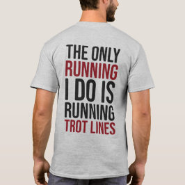 Vlekken van flathead-katvis Vist Shirt met trotten