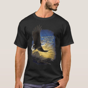 Vleugels als adelaars Jesaja 4031 Monteer de Chris T-shirt