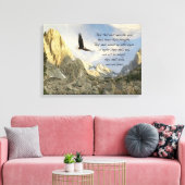 Vleugels als adelaars Jesaja 4o Canvas Afdruk (Insitu (Woonkamer))
