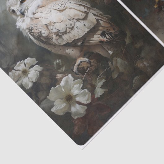 Vleugels in de schemering tissuepapier (Detail)