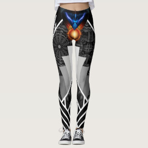 vleugels van bliksem deco Mech Flare AOP Leggings