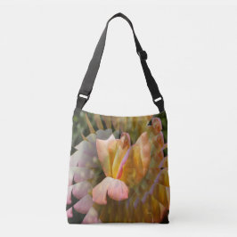 Vleugels van een Vredes roos...... Crossbody Tas