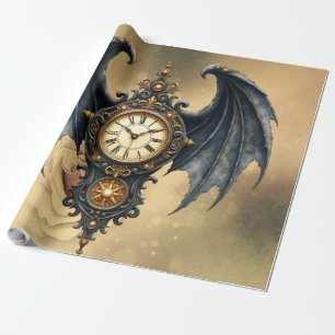 Vleugels van Eeuwigheid – De Tijdloze Bewaker.  Cadeaupapier