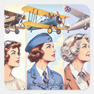Vleugels van haar eigen stickers