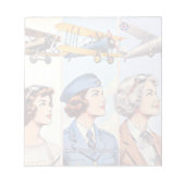 Vleugels van haar eigen sticky notes notitieblok (Voorkant)