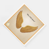 "Vleugels van inspiratie" Servet (Hoek)