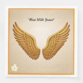 "Vleugels van inspiratie" Servet (Voorkant)