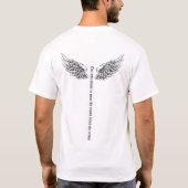 Vleugels van kracht Inspirerend T-shirt (Achterkant)
