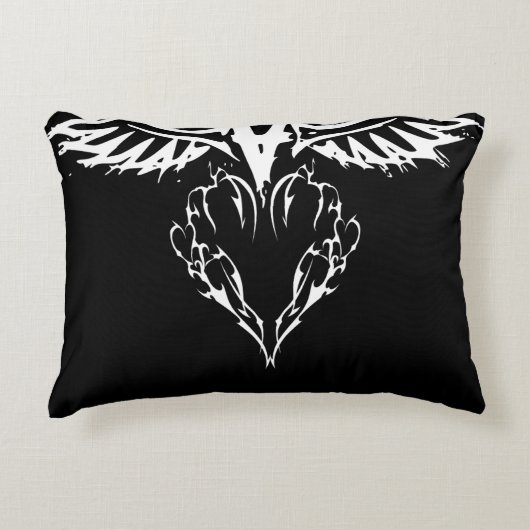 Vleugels van liefdeskussen accent kussen (Voorkant)