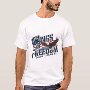 Vleugels van vrijheid t-shirt