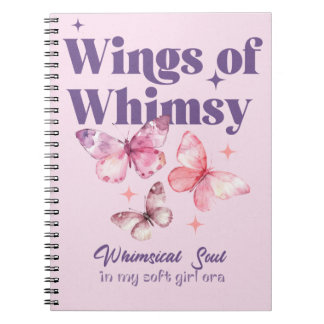 Vleugels van Wincy | Soft Girl Spiral Notitieboek