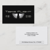 vleugels visitekaartje (Voorkant / Achterkant)