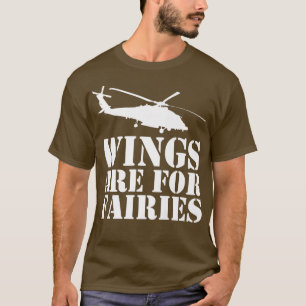 vleugels zijn bestemd voor helikopters voor luchtv t-shirt